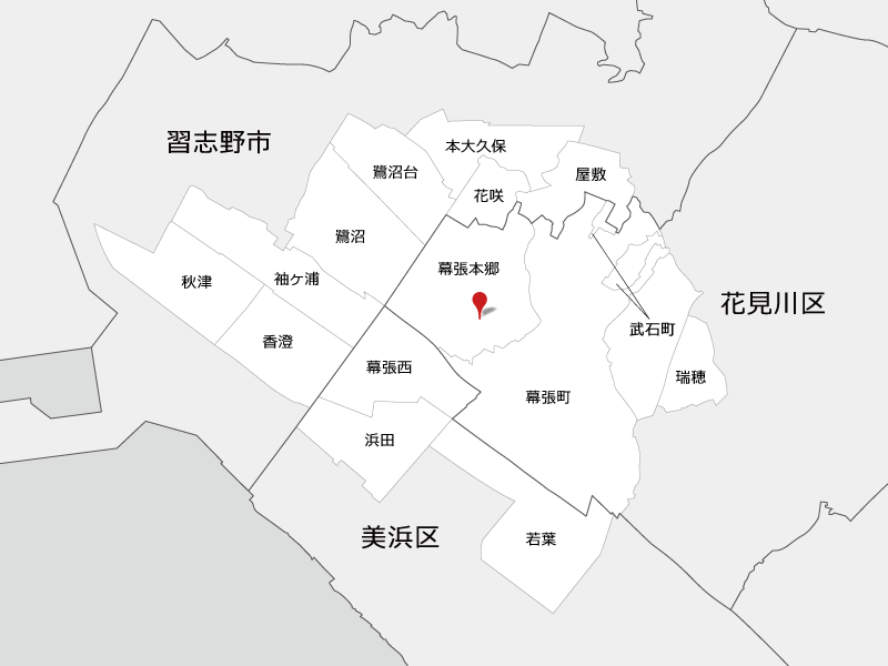 幕張本郷送迎マップ