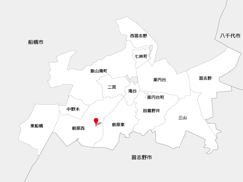 津田沼送迎マップ