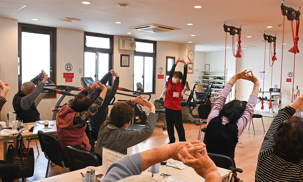 高根台 ウォーミングアップ