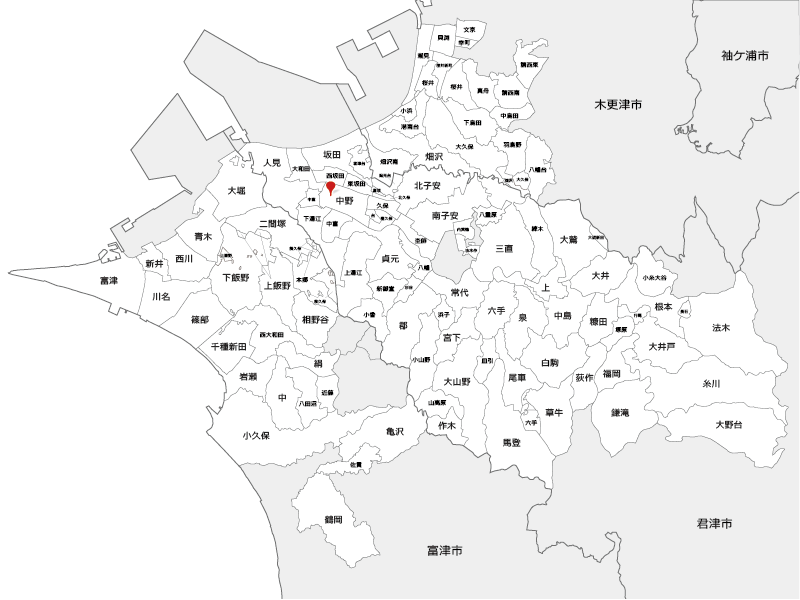 君津送迎エリアマップ